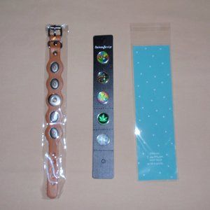 Bundle of 18mm Snap Jewelry Leather Bracelet 5 Weed Glass Snaps